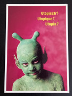 #21   Cartolina Pubblicitaria - Ferrovie Svizzere FFS  - Utopia? Utopique ? Utopisch ? - Publicité
