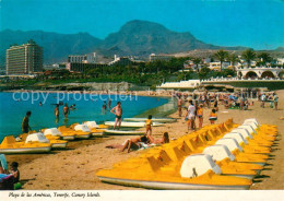 73127523 Tenerife Playa De La Americas Strand Tretboote Tenerife - Altri & Non Classificati
