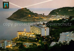 73127223 Tossa De Mar Fliegeraufnahme Am Abend  - Andere & Zonder Classificatie