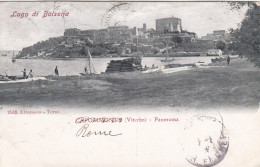 CAPODIMONTE-VITERBO-LAGO DI BOLSENA-PANORAMA- CARTOLINA  VIAGGIATA IL 9-9-1909 - Viterbo