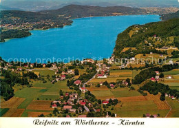 73125244 Reifnitz Woerthersee Fliegeraufnahme Lansersee - Sonstige & Ohne Zuordnung