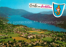 73125233 Seeboden Millstaettersee Fliegeraufnahme Seeboden Millstaettersee - Andere & Zonder Classificatie