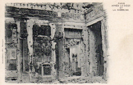 Paris - Intérieur Des Tuileries Après Le Siège Et La Commune - Andere Monumenten, Gebouwen