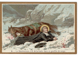 IMAGE RELIGIEUSE - CANIVET :  4 Portrait Du Bienheureux Jean Baptiste De La Salle , Imp. Petithenry - France . - Religion & Esotericism