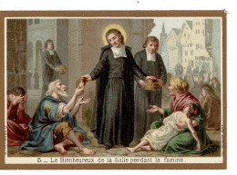 IMAGE RELIGIEUSE - CANIVET :  5 Portrait Du Bienheureux Jean Baptiste De La Salle , Imp. Petithenry - France . - Godsdienst & Esoterisme