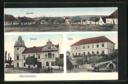 AK Krivsoudov, Namesti, Radnice, Skola  - Tchéquie