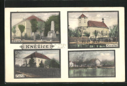 AK Knezice, Skola, Kostel, Fara  - Czech Republic