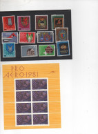 Lot Mai A: Timbres Suisse Neufs Sans Charnieres - Unused Stamps