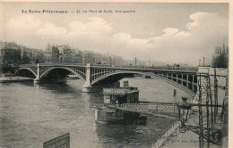 Paris - La Seine - Le Pont De Sully , Rive Gauche - Die Seine Und Ihre Ufer