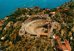 73123132 Taormina Sizilien Fliegeraufnahme Teatro Greco Taormina - Other & Unclassified