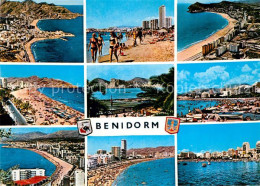 73123104 Benidorm Fliegeraufnahme Strand Hotelanlagen  - Autres & Non Classés