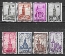 519/26*  Les Beffrois - Série Complète - MH* - LOOK!!!! - Unused Stamps