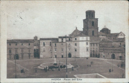 Cs197 Cartolina Aversa Piazza Delle Erbe 1931  Provincia Di Caserta - Caserta