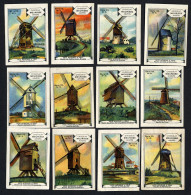 Meurisse - Ca 1930 - 113 - Nos Moulins à Vent, Wind Mills, Windmolens - Full Serie - Altri & Non Classificati