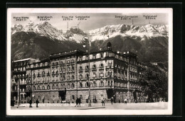 AK Innsbruck, Hotel Tirolerhof Mit Nordkette  - Andere & Zonder Classificatie