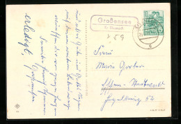 AK Landpoststempel Grossensee /Kr. Eisenach  - Other & Unclassified