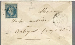 80217 -  CAYRES Type 22 - 1849-1876: Période Classique