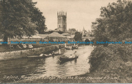 R050683 Oxford Magdalen College From The River. Frith - World