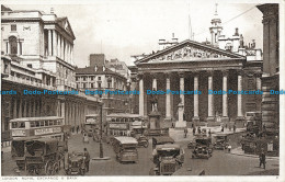 R050098 London. Royal Exchange And Bank. Photochrom - Altri & Non Classificati