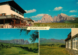 73110918 Alpe Di Siusi Albergo Icaro  Alpe Di Siusi - Altri & Non Classificati