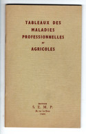 Tableaux Des Maladies Professionnelles Et Agricoles . Laboratoires DAUSSE . S.E.P.P. - Gezondheid