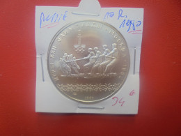 RUSSIE 10 ROUBLES 1980 ARGENT (A.3) - Russia