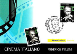 [MD9694] CPM - CINEMA ITALIANO - FEDERICO FELLINI - CON ANNULLO 2010 - PERFETTA - Non Viaggiata - Altri & Non Classificati