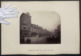 Photo H. J. Whitlock, Birmingham, Ansicht Birmingham, Smallbrook Street From Horse Fair, 1867, Trockenstempel  - Lugares