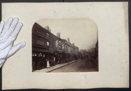 Photo H. J. Whitlock, Birmingham, Ansicht Birmingham, Dudley Street With T. Moore Store And J. Browns Clothing 1867  - Orte