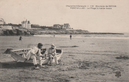 ENVIRONS DE ROYAN PONTAILLAC LA PLAGE A MAREE BASSE TBE - Royan