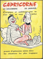 CARTE POSTALE "HUMORISTIQUE"  SERIE L'HOROSCOPE - Humour