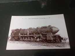 B1/291- Les Locomotives Françaises ( P.L.M.) - Trains