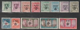 ALGERIE - N°58/70 **/* (1927) Au Profit Des Soldats D'Algérie Blessés Au Maroc. - Unused Stamps