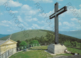 CARTOLINA  C12 AVEZZANO,L'AQUILA,ABRUZZO-SANTUARIO DI PIETRAQUARIA-MEMORIA,CULTURA,RELIGIONE,BELLA ITALIA,VIAGGIATA 1984 - L'Aquila