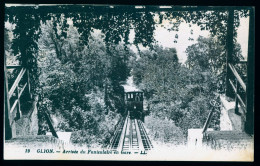 15017 - SUISSE -  GLION - Arrivée Du Funiculaire En Gare - Altri & Non Classificati