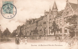 Belgique Courtrai Boulevard Van Den Peereboom CPA Cachet 1905 - Kortrijk