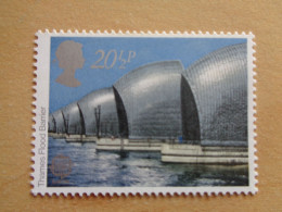 Grande Bretagne Great Britain Barrière Anticrues Tamise Thames Flood Barrier Europa Gran Bretagna Großbritannien1983 - Umweltschutz Und Klima