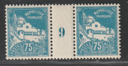 ALGERIE - MILLESIMES - N°80A ** (1929) 75c Bleu-clair - Nuovi