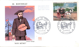 FDC 1966 PEINTURE DU DOUANIER ROUSSEAU - 1960-1969