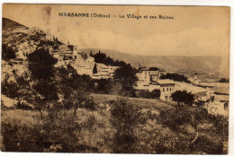 Marsanne Le Village Et Les Ruines - Autres & Non Classés