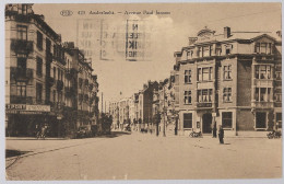 CPA CARTE POSTALE BELGIQUE BRUXELLES-ANDERLECHT AVENUE PAUL JANSON 1930 - Anderlecht