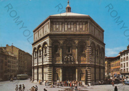 CARTOLINA  C12 FIRENZE,TOSCANA-IL BATTISTERO-STORIA,MEMORIA,CULTURA,RELIGIONE,IMPERO ROMANO,BELLA ITALIA,VIAGGIATA 1981 - Firenze (Florence)