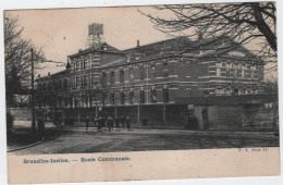 Elsene - Ixelles - Gemeenteschool (nr 2 Serie 14) (niet Gelopen Kaart Van Rond 1900) - Ixelles - Elsene