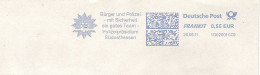 EMA RED METER STAMP FREISTEMPEL ALLEMAGNE DEUTSCHLAND GERMANY POLICE POLICEMAN POLIZEI BEHORDE SUDOSTHESSEN Hessen AFS - Polizia – Gendarmeria