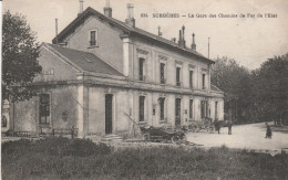 SURGERES LA GARE DES CHEMINS DE FER DE L'ETAT TBE - Surgères