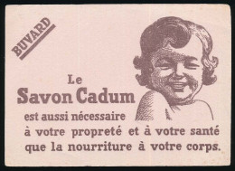Buvard 16 X 11,4 Le Savon CADUM Bébé - Perfumes & Belleza