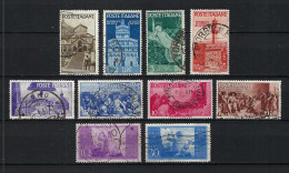 ITALIE Ca. 1946-48: Lot D' Obl. - 1946-60: Afgestempeld