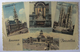 BELGIQUE - BRUXELLES - Vues - 1954 - Mehransichten, Panoramakarten
