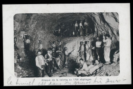 15024 - SUISSE -  Lötschbergbahn, Construction Tunnel Et Chemin De Fer, à Goppenstein - Simplon