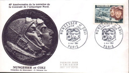 FDC 1967 NUNGESSER ET COLI - 1960-1969